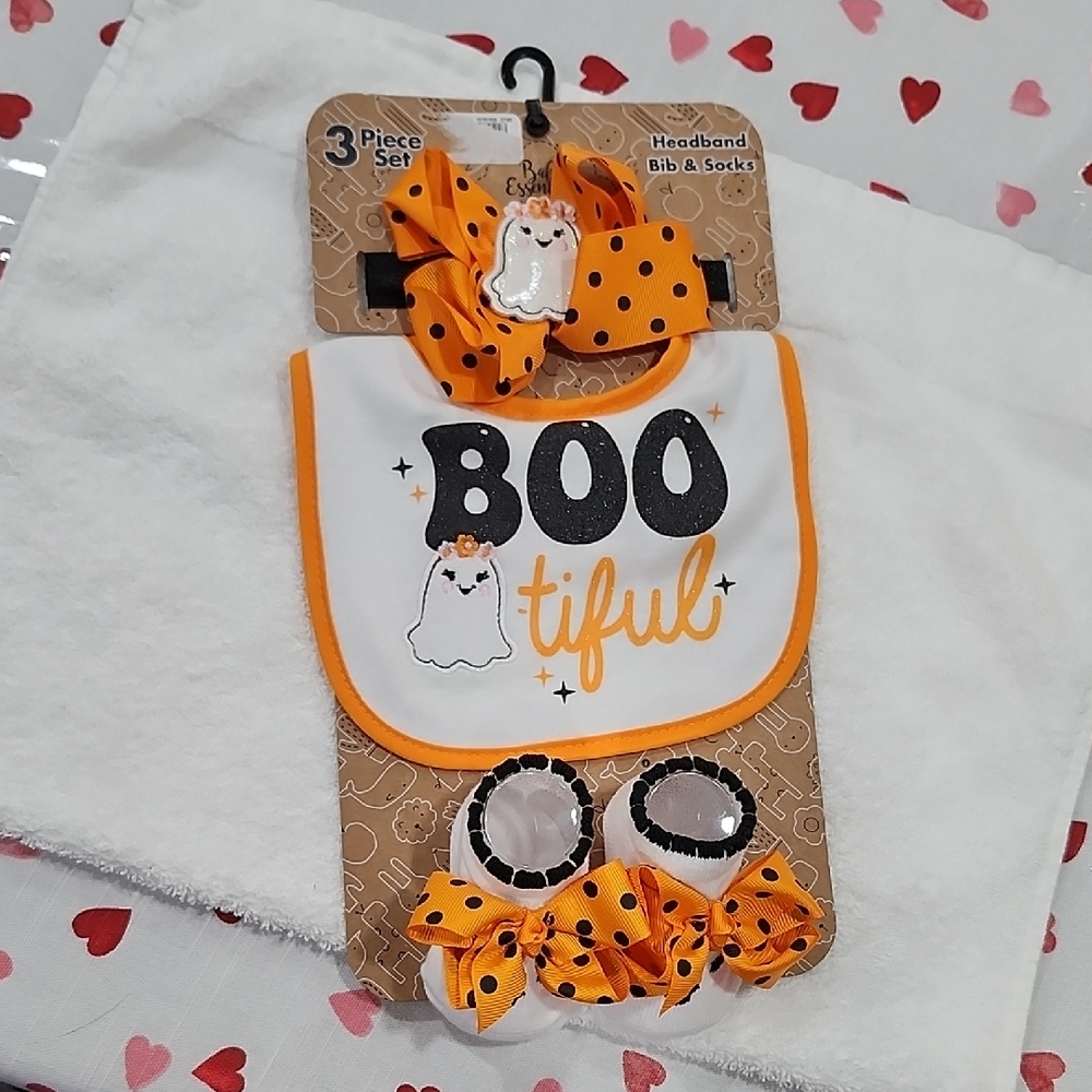 BABY ESSENTIALS HALLOWEEN 3-PIECE SET